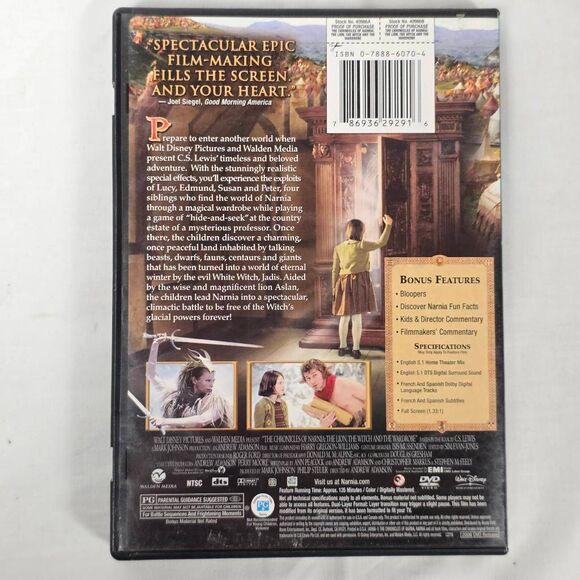 The Chronicles of Narnia: The Lion, The Witch and The Wardrobe [DVD] - Picture 4 of 4